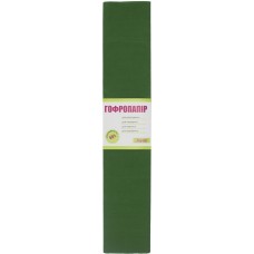 Папір-гофра 5 55% 26,4г/м2 1 Вересня 2мх50см смарагдовий (10) (200) 703070