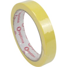 Стрічка клейка малярна Optima 18 ммх27 м жовта (1) O45340