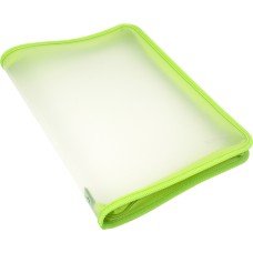 Папка на блискавці пластикова Economix A4 салатова (30) E31644-13