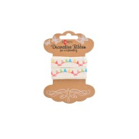 Хлопчатобумажная лента с рисунком Праздничное настроение 2 м 741326