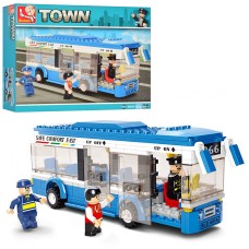 Конструктор "Sluban" Автобус,фігурки,235дет.,в кор-ці,28,5х24х5см №M38-B0330(32)