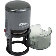 Оснастка для круглой печати пластиковая d42мм Shiny корпус графит R-542 