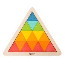 Игрушка деревянная мозаика треугольная Classic World 3729