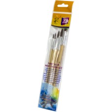 Набір пензлів 5 шт CoolForSchool (2,4,6,8,10) (24) CF60824