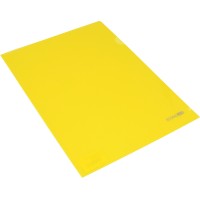 Папка-уголок Economix А4 плотная желтая (10) E31153-05 