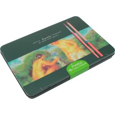 Карандаши цветные 48 цветов Marco Fine Art Aqua  металлическая коробка 48TN