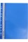 Папка-швидкозшивач Economix Light A4 з прозорим верхом, з перфорацією, апельсин, синя (10) (300) F38504-02