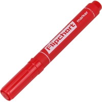 Маркер Centropen Flipchart 8560 1-4,6мм на водной основе скошенный красный