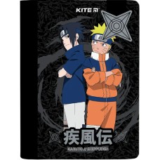 Блокнот А5 60арк. кліт. тв. обкл. Naruto з магнітною закладкою №NR24-192/Kite/(10)