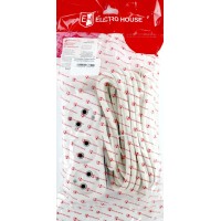 Подовжувач "Electro House" 3гнізда 5м 16A №EH-2210(20)