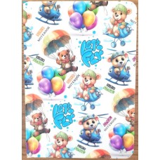 Блокнот А6 64арк. кліт. №9509/БК038/10/Мандарин/(120)