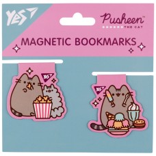 Закладка магніт. "Yes" №708105 Pusheen candy 2шт(10)(50)