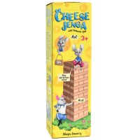 Гра Вежа "Cheese Jenga" 54 бруски №30545/Strateg/(6)