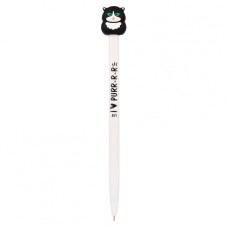 Ручка авт. кульк. "Yes" №412107 Purrr Cat 0,7мм син.(33)(66)