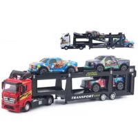 Трейлер метал. з машинками,в кор-ці,31,5х15,5х5,5см №AP7508(24)(48) КІ