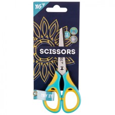 Ножиці дит. "Yes" №480432 Ukraine 13см з гумовими вставками(12)