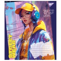 Зошит 24арк. кліт. YES Street wear №767023(20)(320)