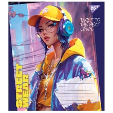 Зошит 24арк. кліт. YES Street wear №767023(20)(320)