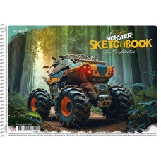 Альбом для малюв. на пруж. 20/100 А4 "Star" №PB-SC-020-8505/Школярик/(9)(108)