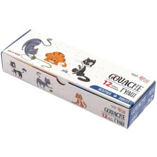 Гуаш "Rosa Kids" 12кольор. 10мл Cats №301103(12)