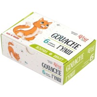 Гуаш "Rosa Kids" 6кольор. 10мл Cats №301101(18)