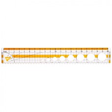 Лінійка пласт. 20см "Yes" з висічкою №370672(24)(192)