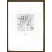 Фоторамка "LA-NEW Colorama" 30х40 45 warm browm(10)