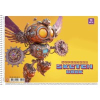 Альбом для малюв. на пруж. 20/120 А4 "Star" №PB-SC-020-8510/Школярик/(9)(108)