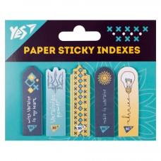 Стікери-закладки папер. "Yes" Ukraine 55х15мм 100шт №170413(24)