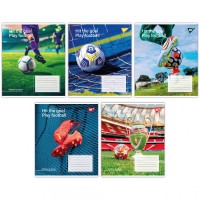 Зошит 96арк. кліт. YES Hit the goal №767418(5)(120)