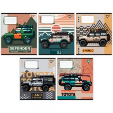 Зошит 36арк. кліт. YES Off road vehicle №767335(15)(240)