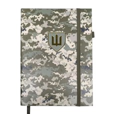 Щоден. А5 "Buromax" дат2026 Military світло-зелений №BM.21134-15(20)